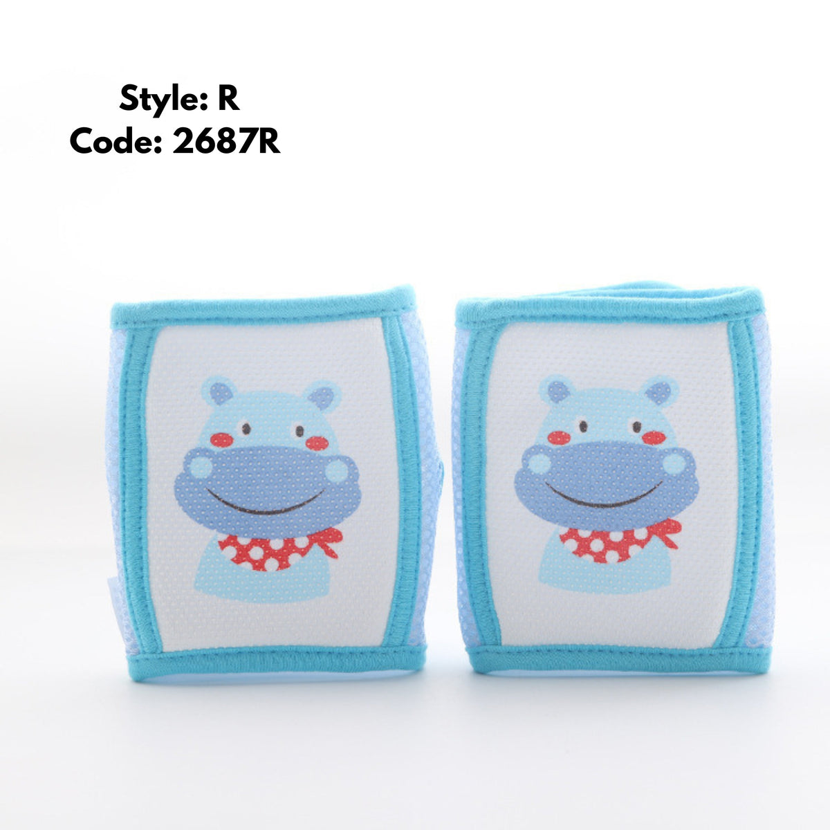 Safety Elastic Knee and Elbow Pads with Padding for Kids Crawling Joints