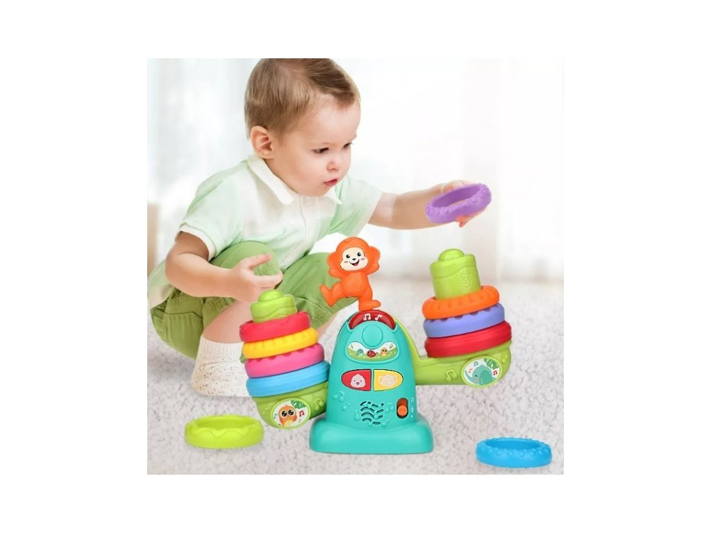 Colorful Seesaw Stacker