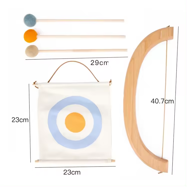 Wooden Bow and Arrow Archery Game