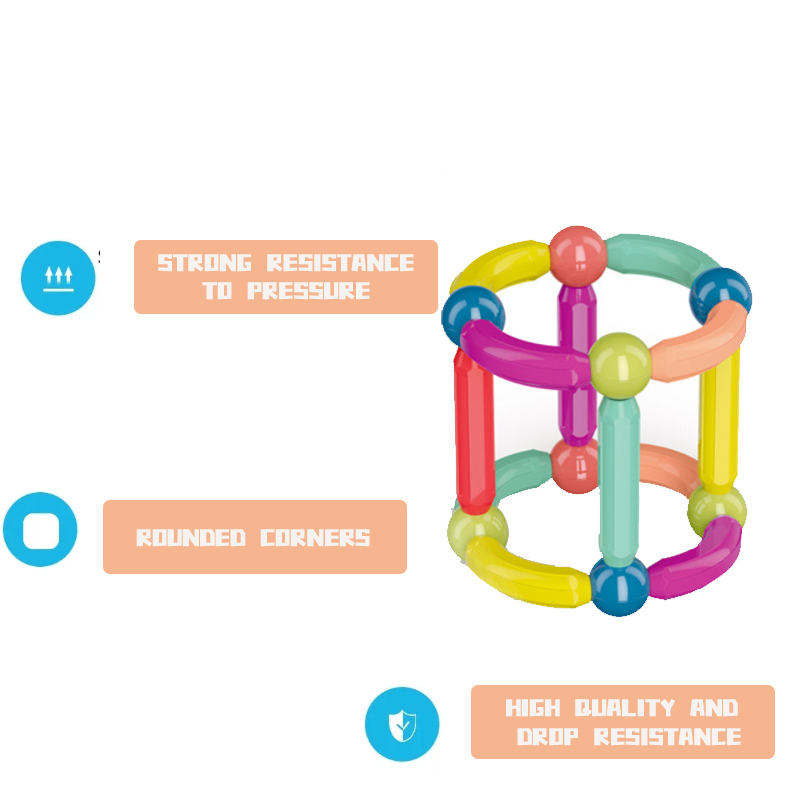 Magnetic Building Sticks And Balls Toy