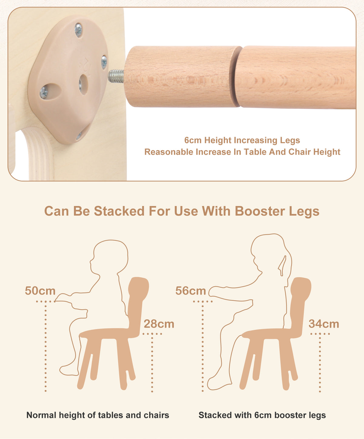 Wooden Kids Chair