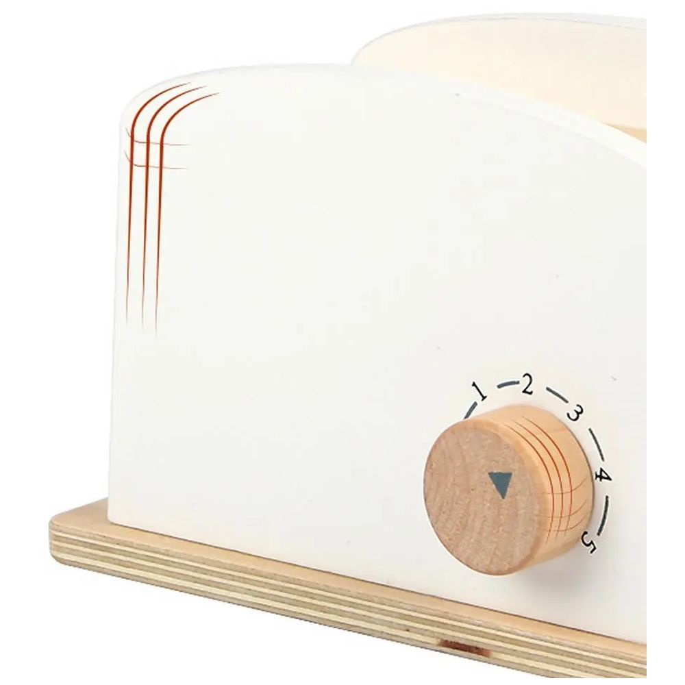 Wooden Toaster Toy Kitchen Playset