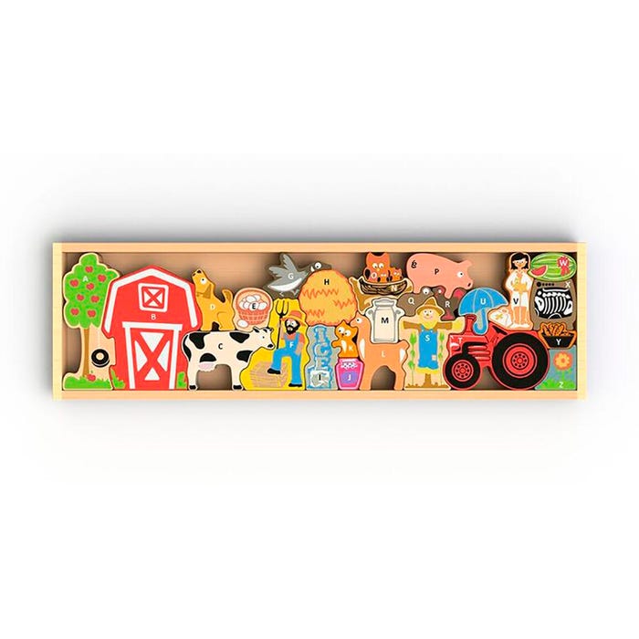 Farm A to Z Puzzle and Playset