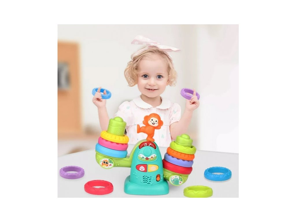 Colorful Seesaw Stacker