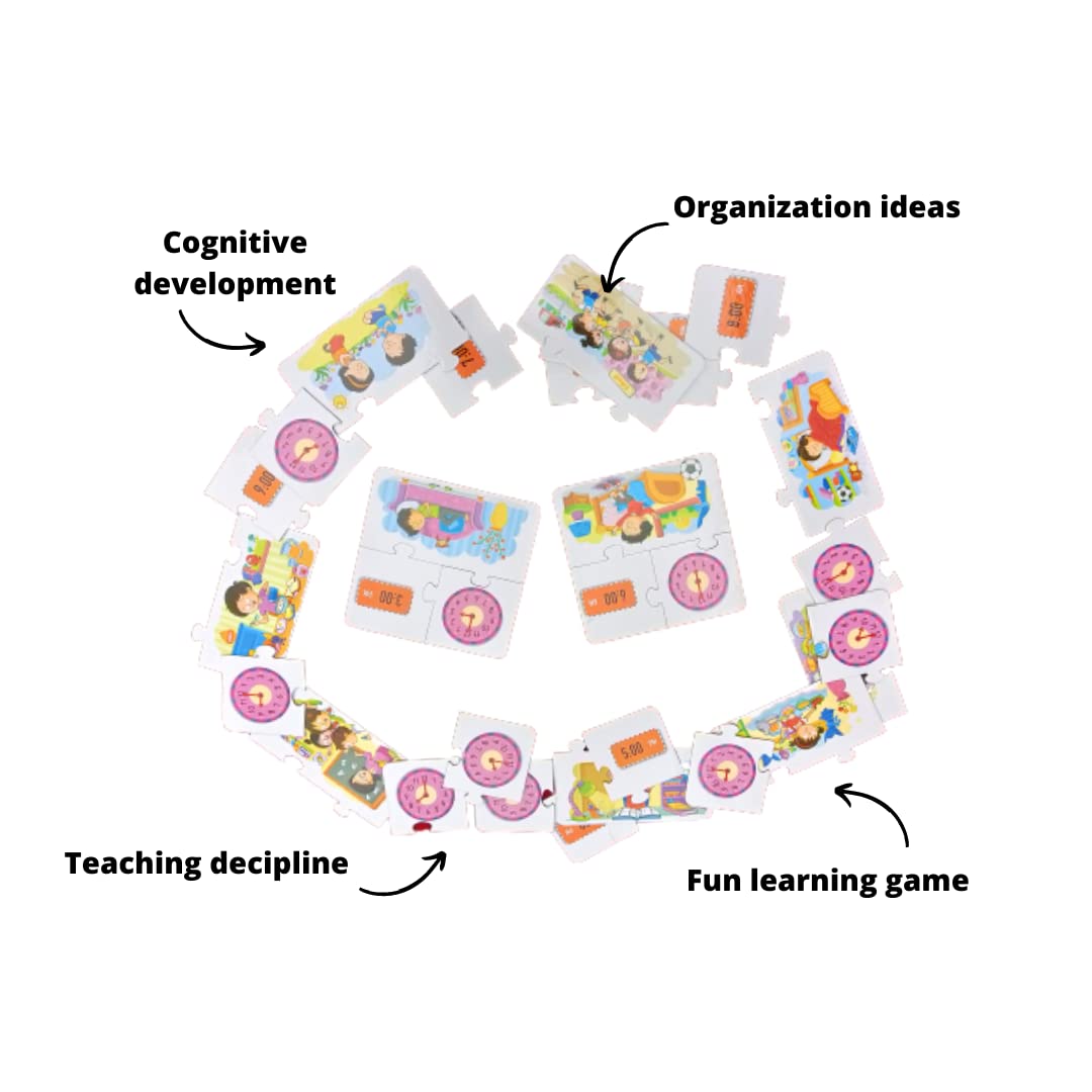 Explore Good Habits Learning Time Puzzle
