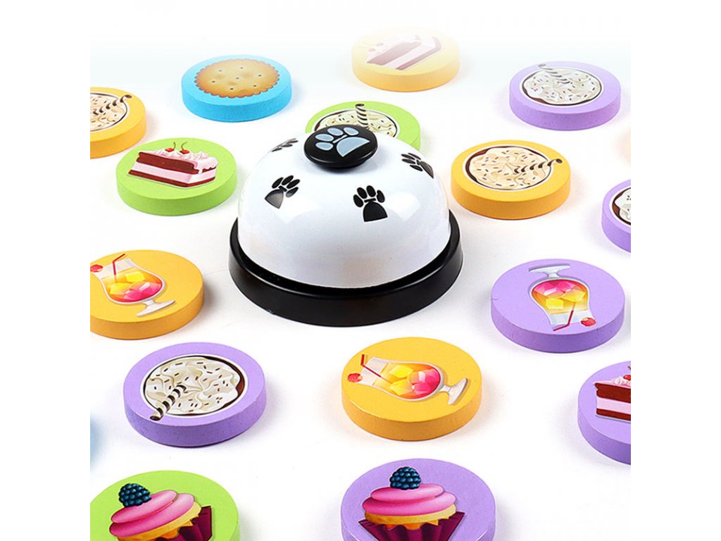 Wooden Crazy Store Food Pairing Memory Puzzle Game