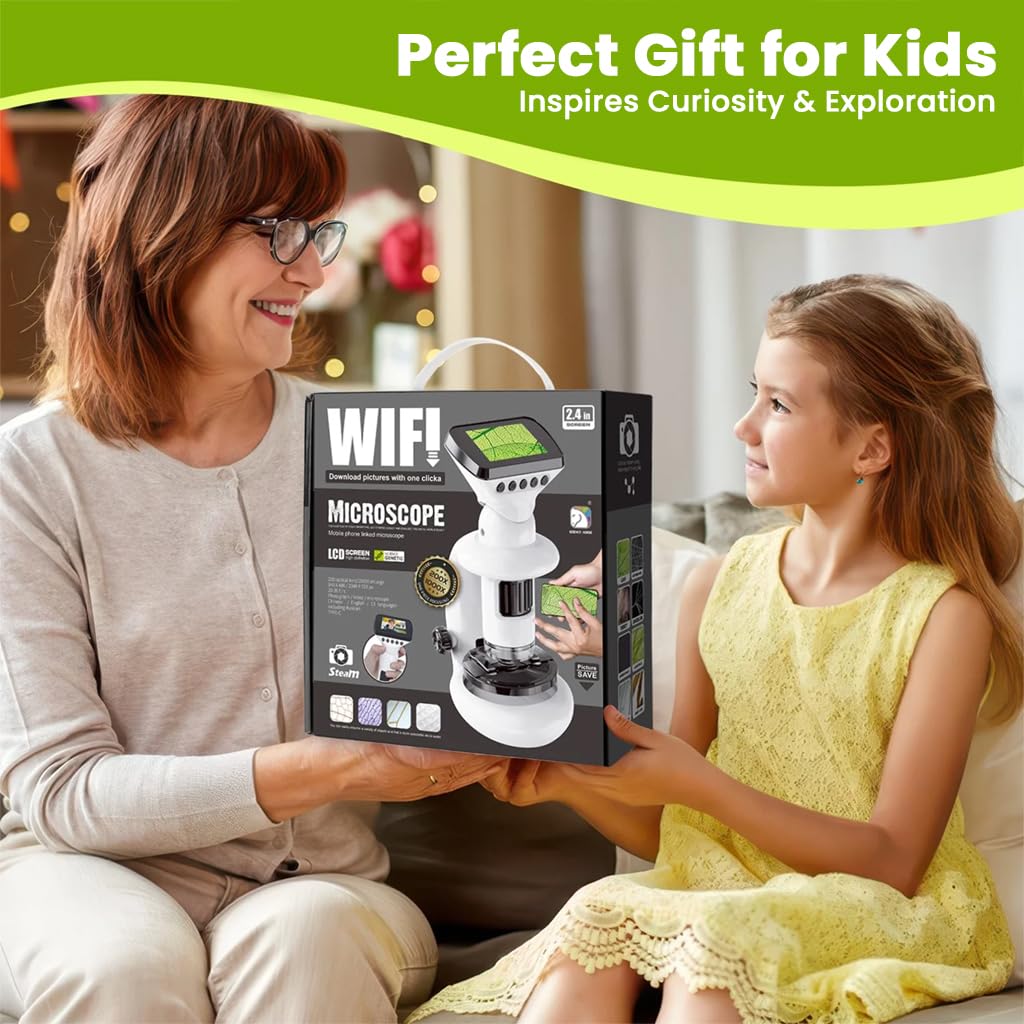 Digital Microscope for Kids & Students