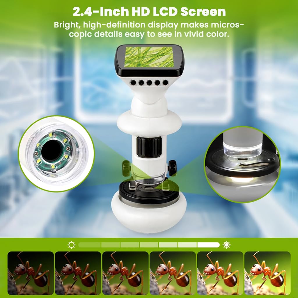 Digital Microscope for Kids & Students