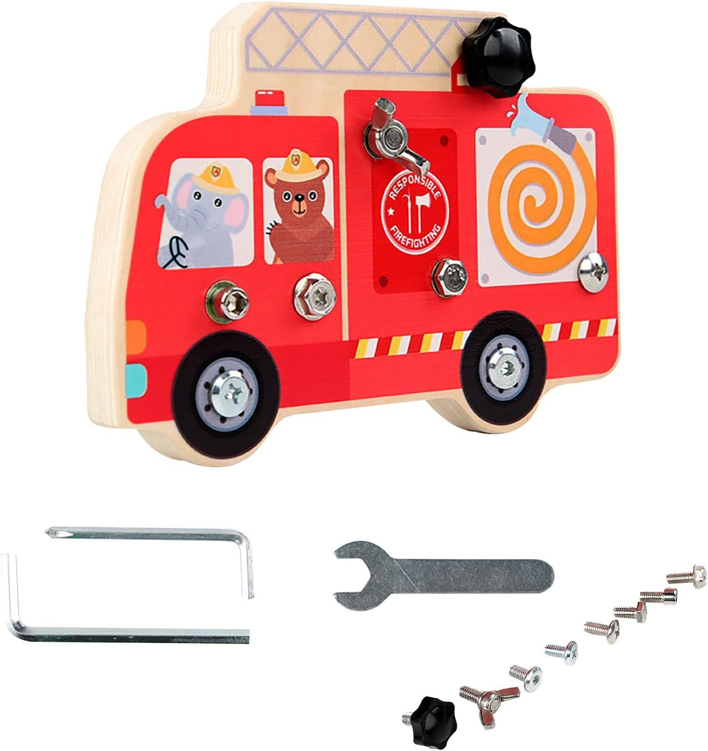 Wooden Screwdriver Board Set Toy