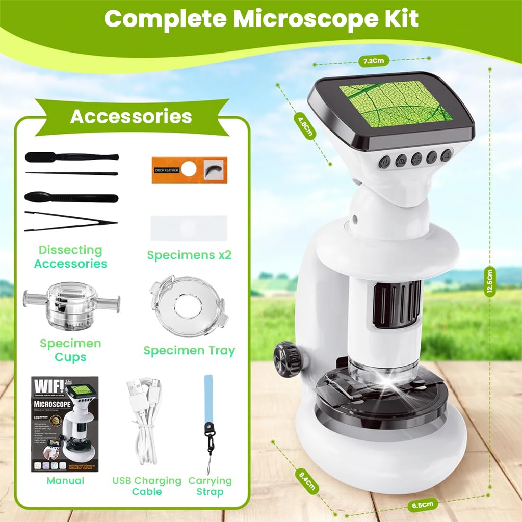 Digital Microscope for Kids & Students