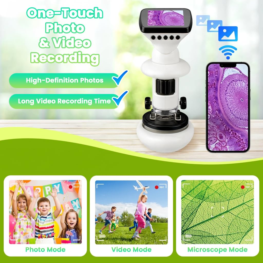Digital Microscope for Kids & Students
