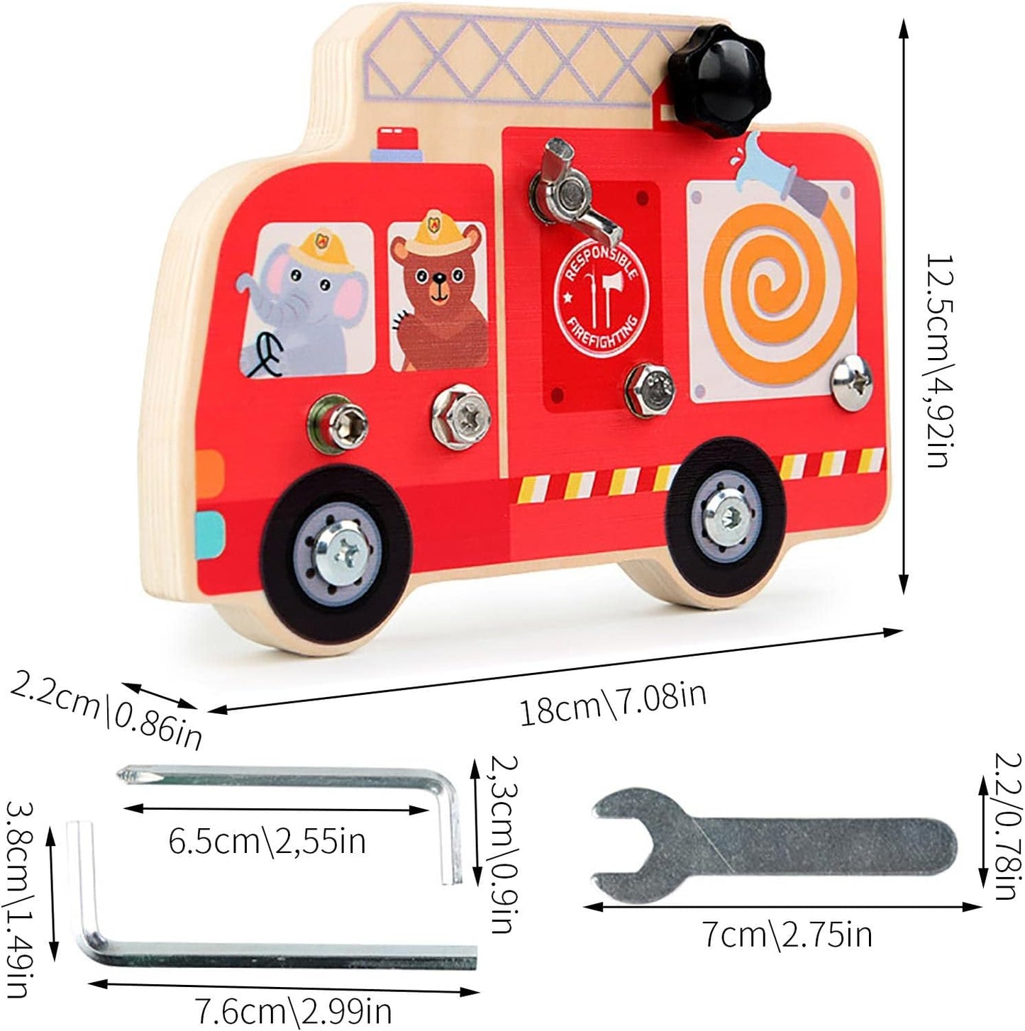 Wooden Screwdriver Board Set Toy