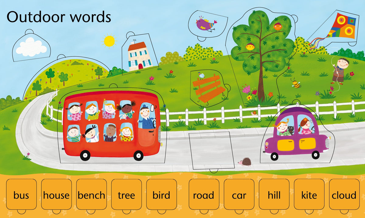 Lift-the-Flap: Word Book