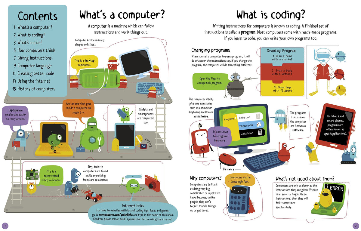 Lift-the-Flap: Computers and Coding