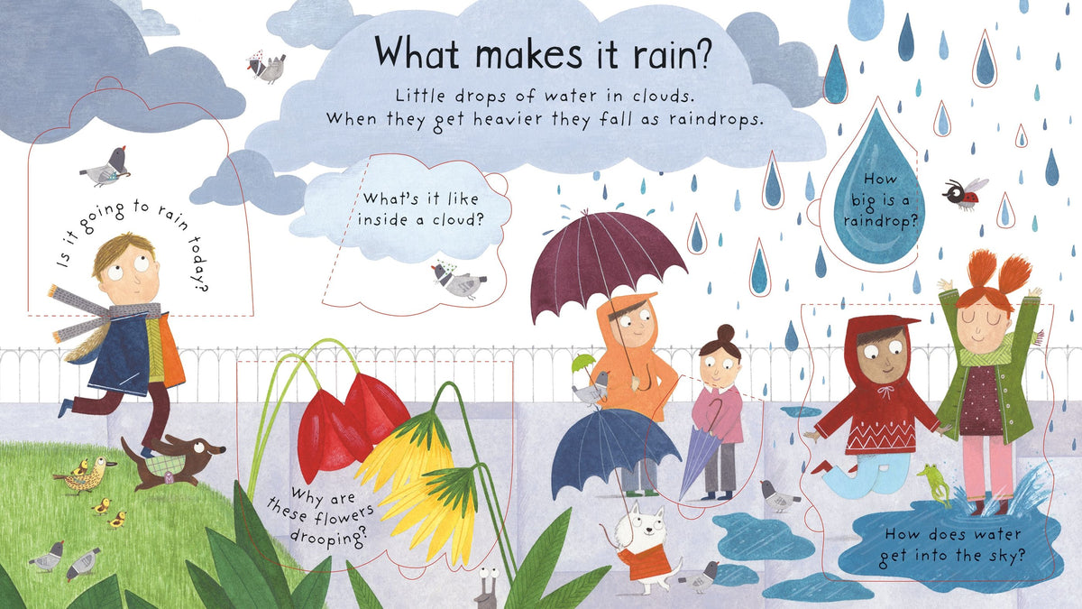 First Questions and Answers: What makes it rain?