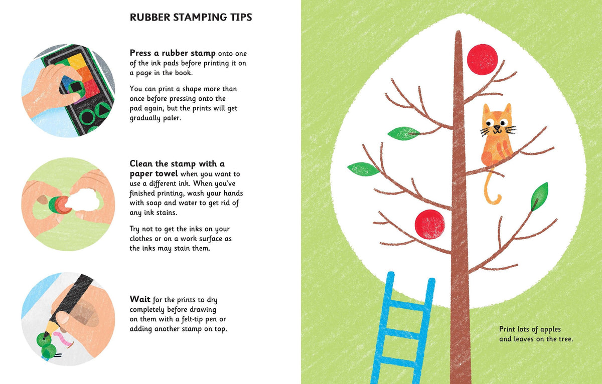 Rubber Stamp Activities: Garden