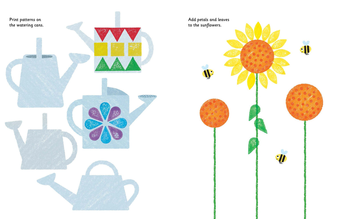 Rubber Stamp Activities: Garden