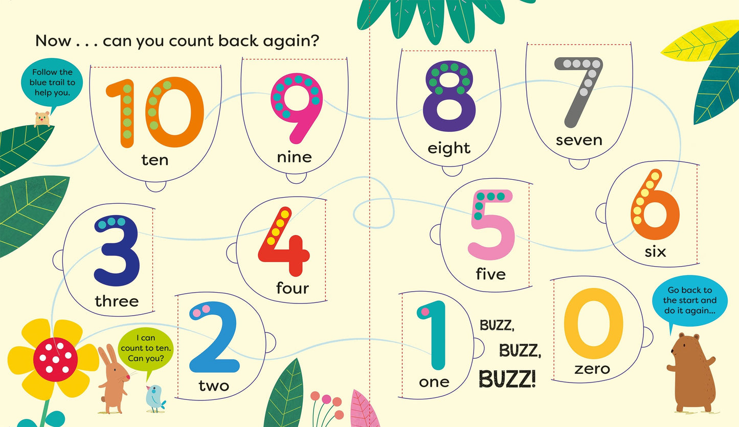 Lift-the-Flap: Count to Ten and Back Again