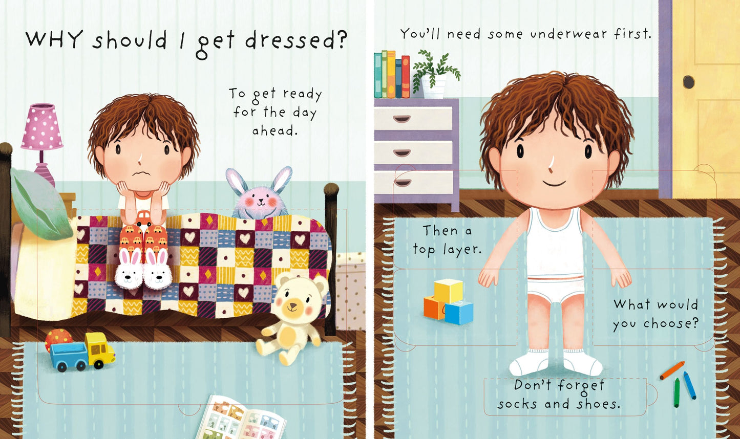 Very First Questions and Answers: Why should I get dressed?