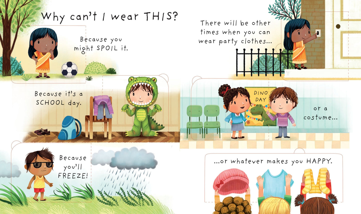 Very First Questions and Answers: Why should I get dressed?
