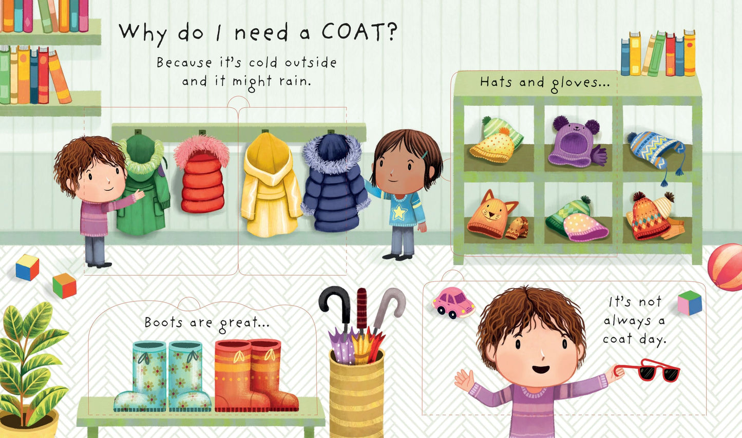 Very First Questions and Answers: Why should I get dressed?