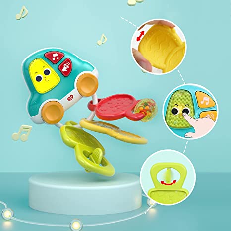 Interactive Musical Car Keychains