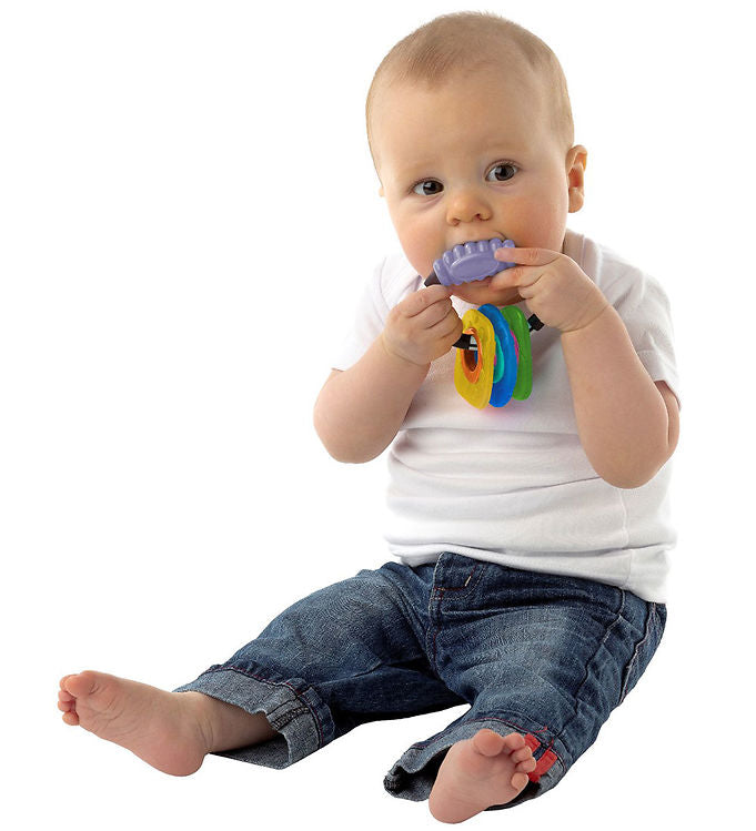 Textured Teething Rattle 3m+