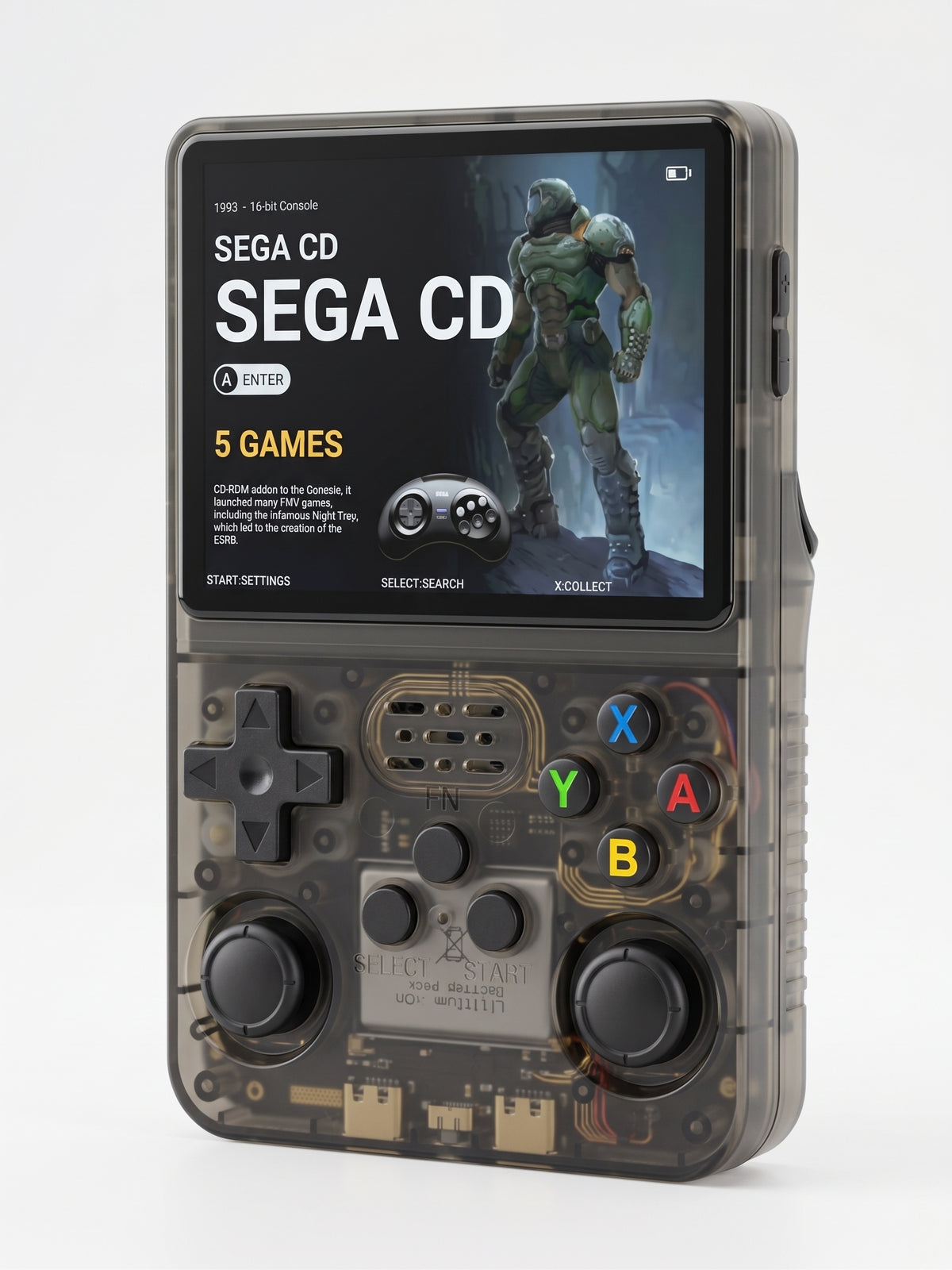 R36S Handheld Retro Game Console 3.5" IPS Screen With Wifi  - 44548 Games
