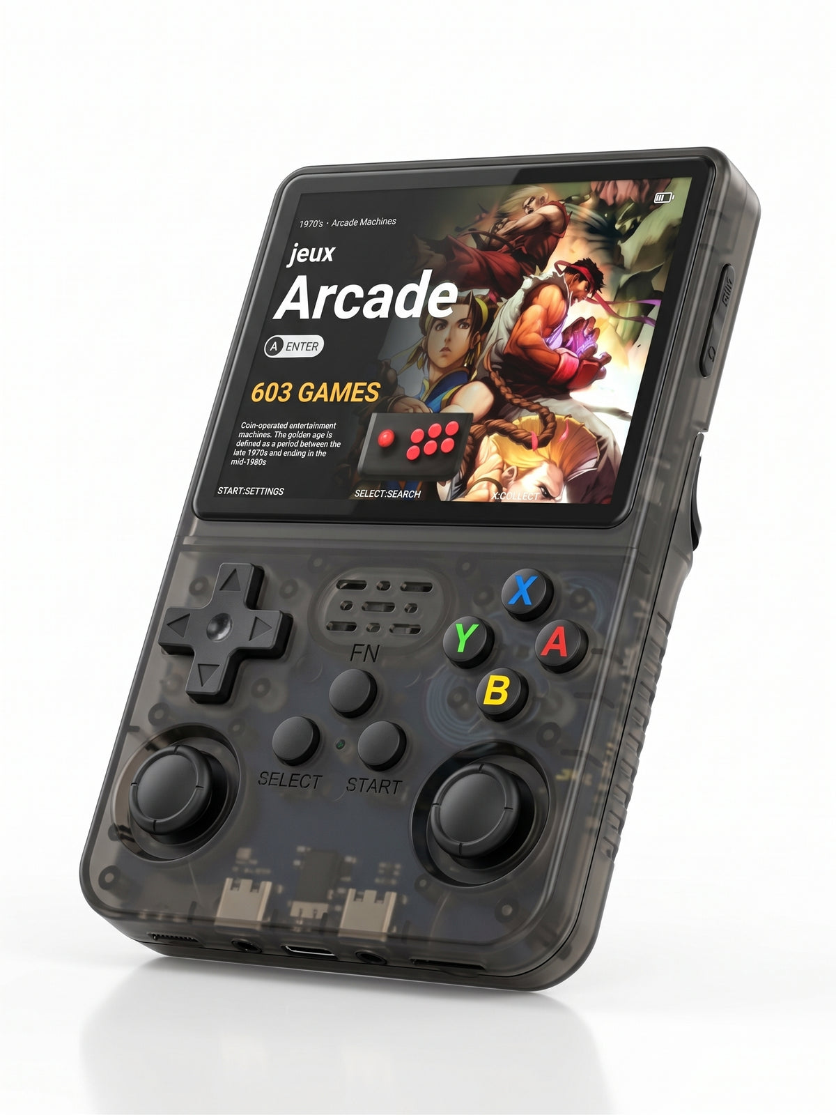 R36S Handheld Retro Game Console 3.5" IPS Screen With Wifi  - 44548 Games