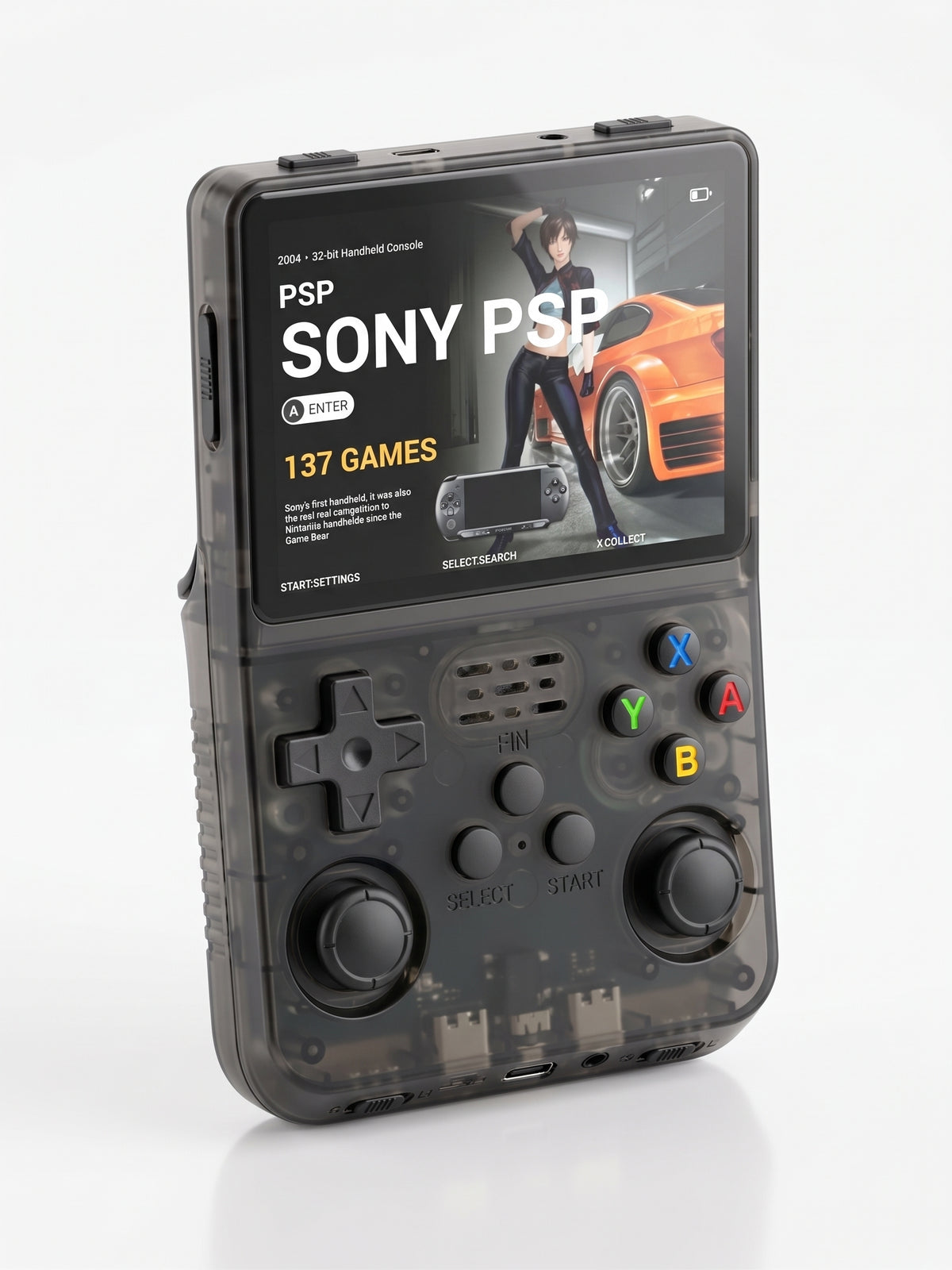 R36S Handheld Retro Game Console 3.5" IPS Screen With Wifi  - 44548 Games