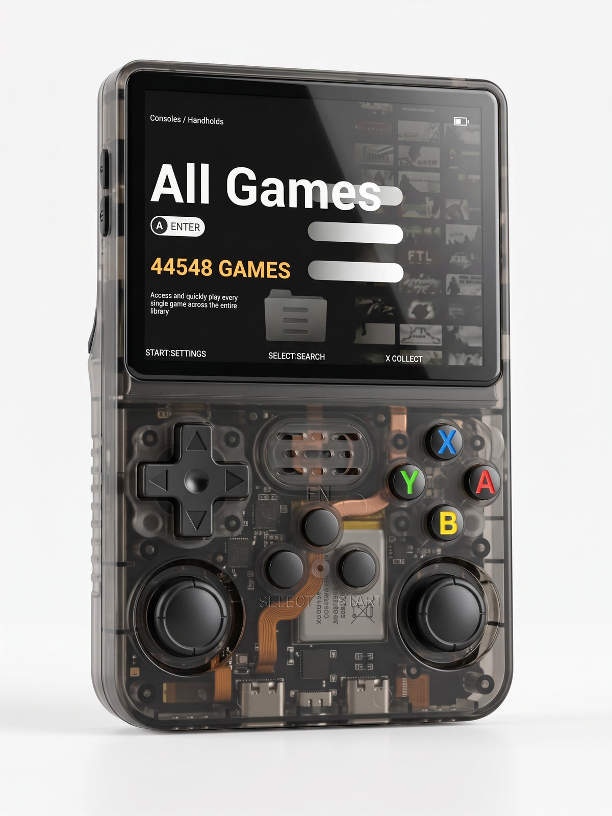 R36S Handheld Retro Game Console 3.5" IPS Screen With Wifi  - 44548 Games