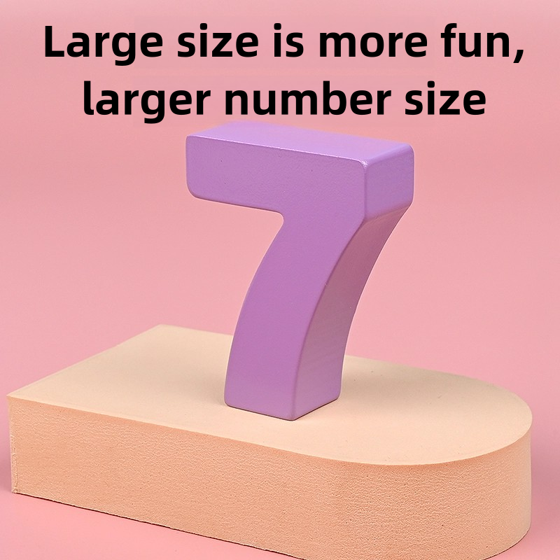 Number Learning Scale – Wooden Bear Counting Toy for Early Math Skills