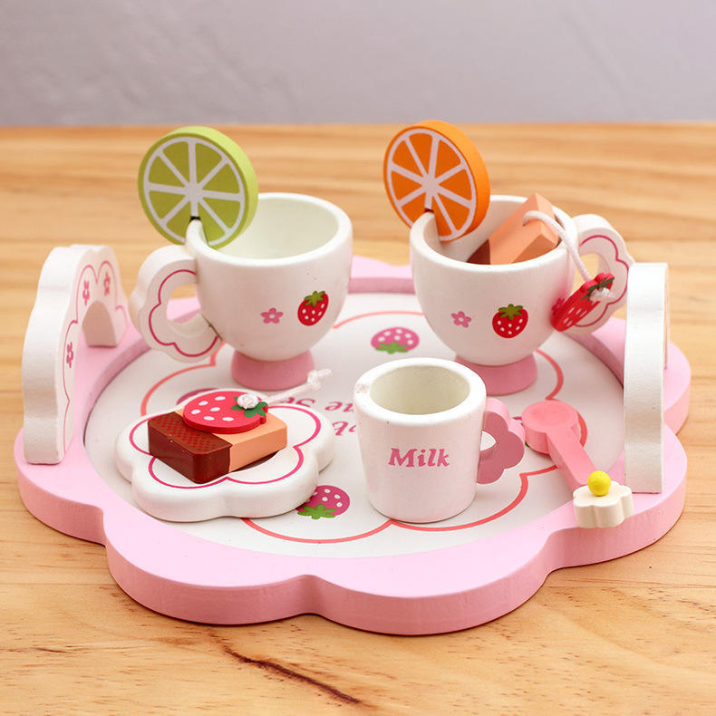Wooden Afternoon Tea & Teapot Toy Set