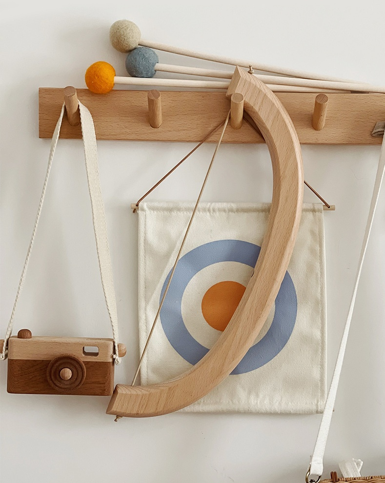 Wooden Bow and Arrow Archery Game