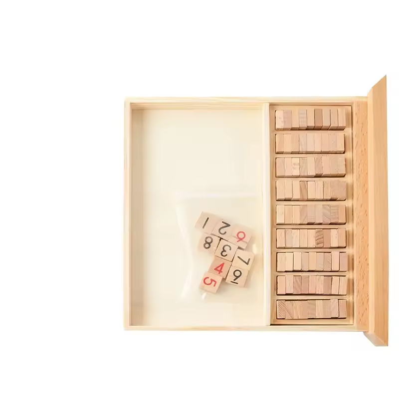 Wooden Educational Sudoku Mathematical Multiplication Table Educational Toy