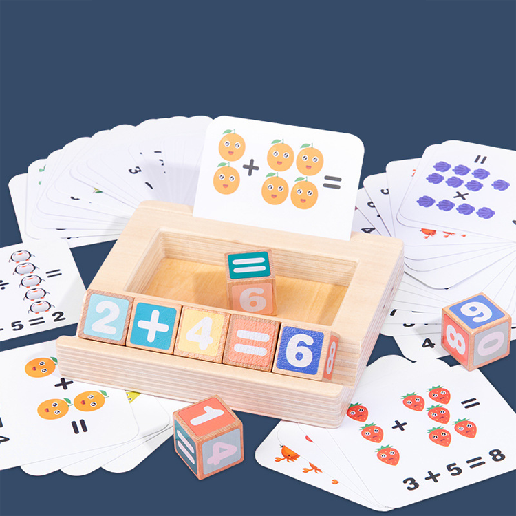 Educational Wooden Games - Number Counting Activities