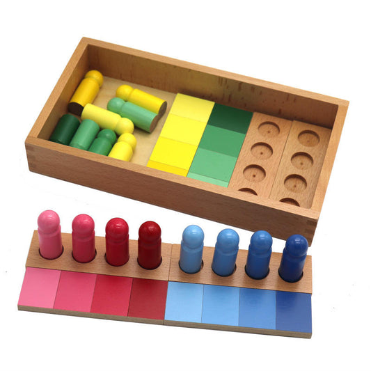 Wooden Montessori Color Resemblance Sorting Task Toy