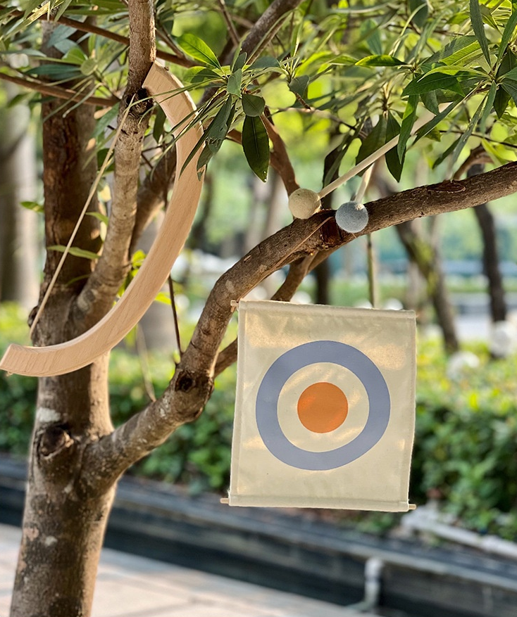 Wooden Bow and Arrow Archery Game