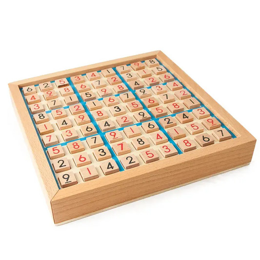 Wooden Educational Sudoku Mathematical Multiplication Table Educational Toy