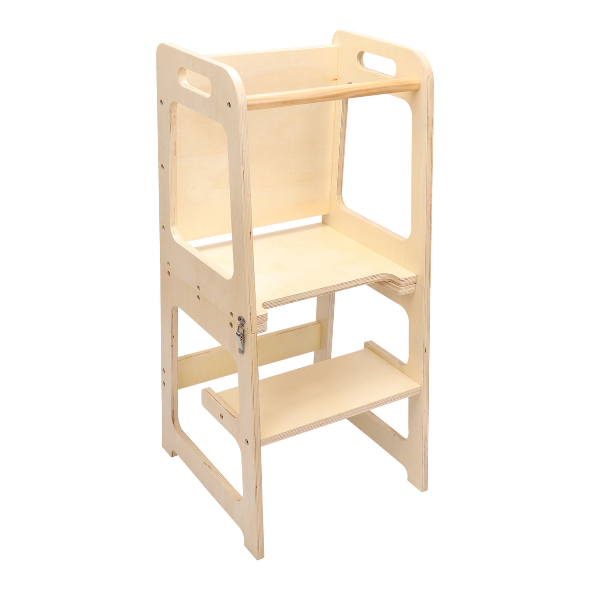3-in-1 Foldable Learning Tower and steps with Chalkboard