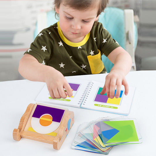 Cascading Shadow Board - Elephant Wooden Puzzle for Creative Play