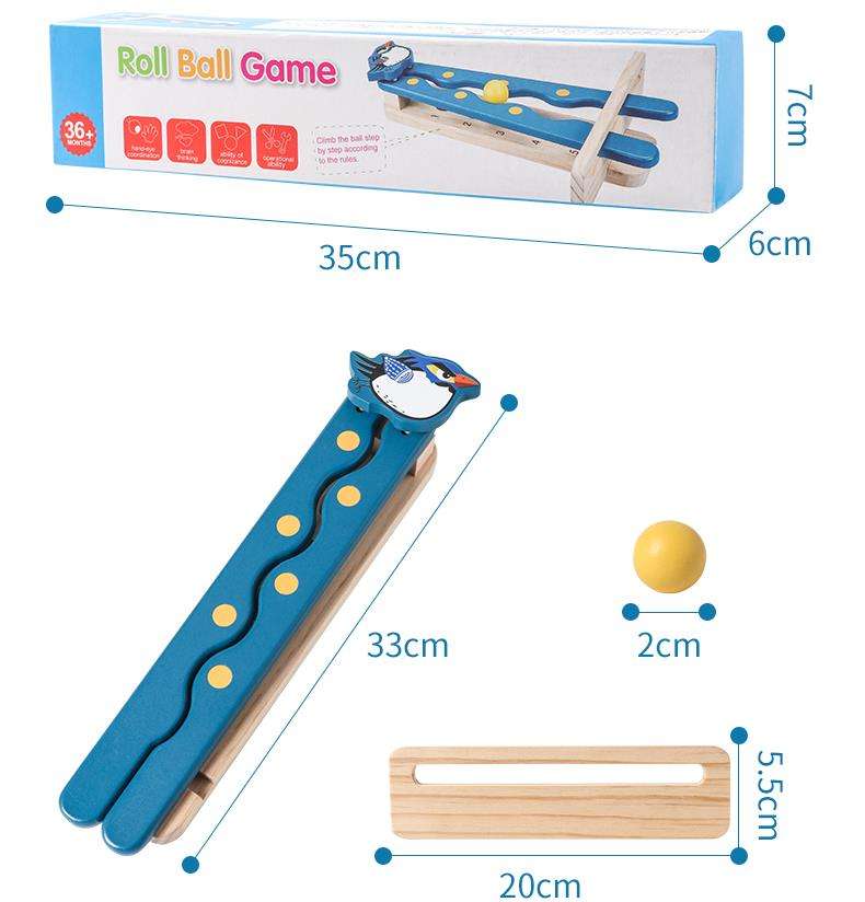 Wooden Climbing Ball Game