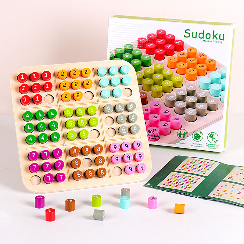 Educational Wooden Sudoku Board Game
