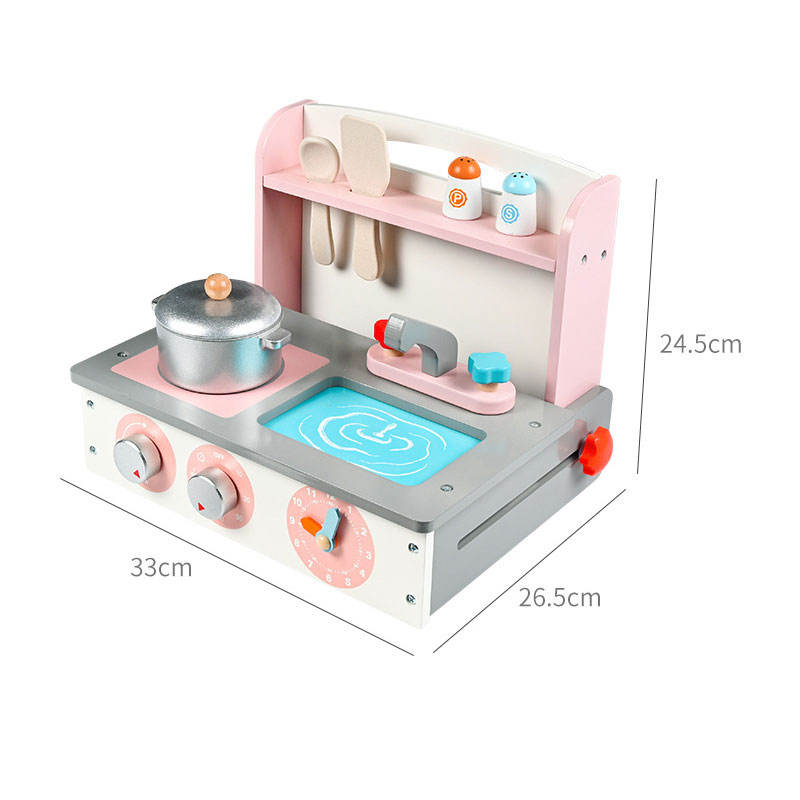 Wooden Folding Kitchen Toy