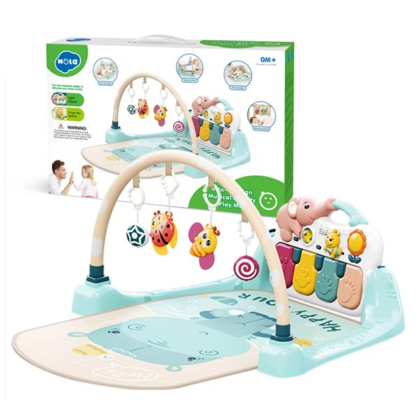 4-in-1 Design Musical Activity Play Mat