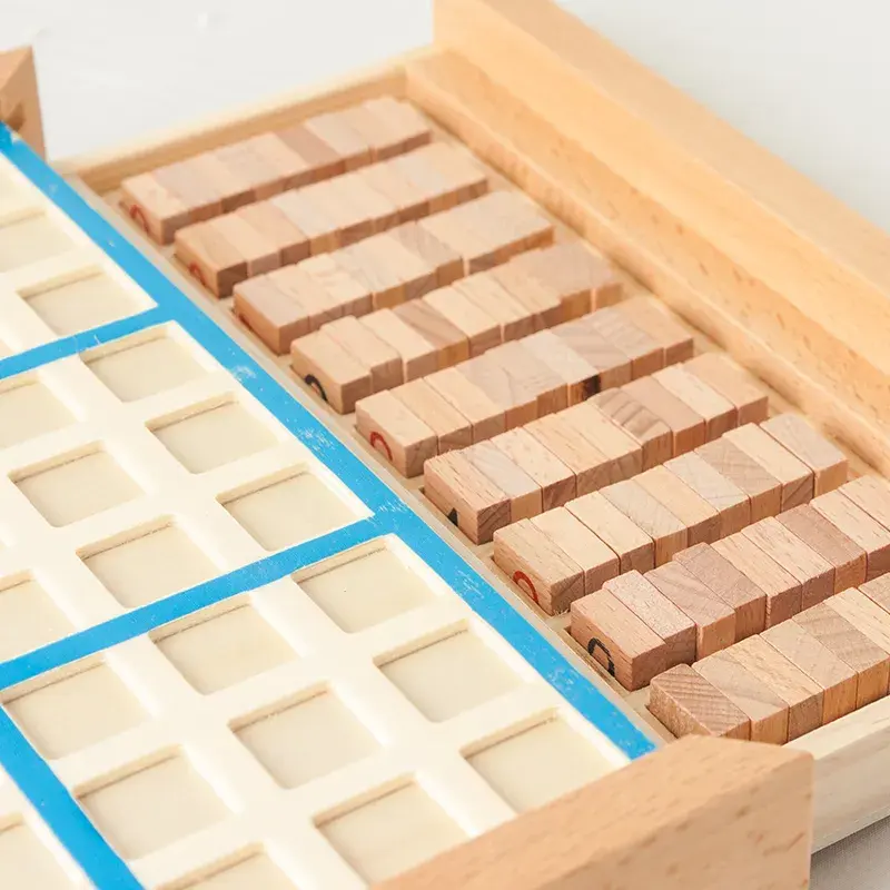 Wooden Educational Sudoku Mathematical Multiplication Table Educational Toy