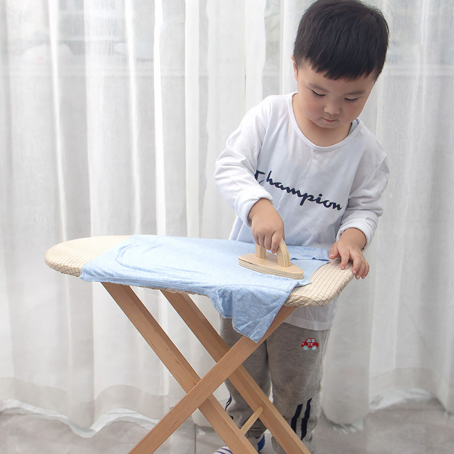 Wooden Hanging Iron Board Toy Set