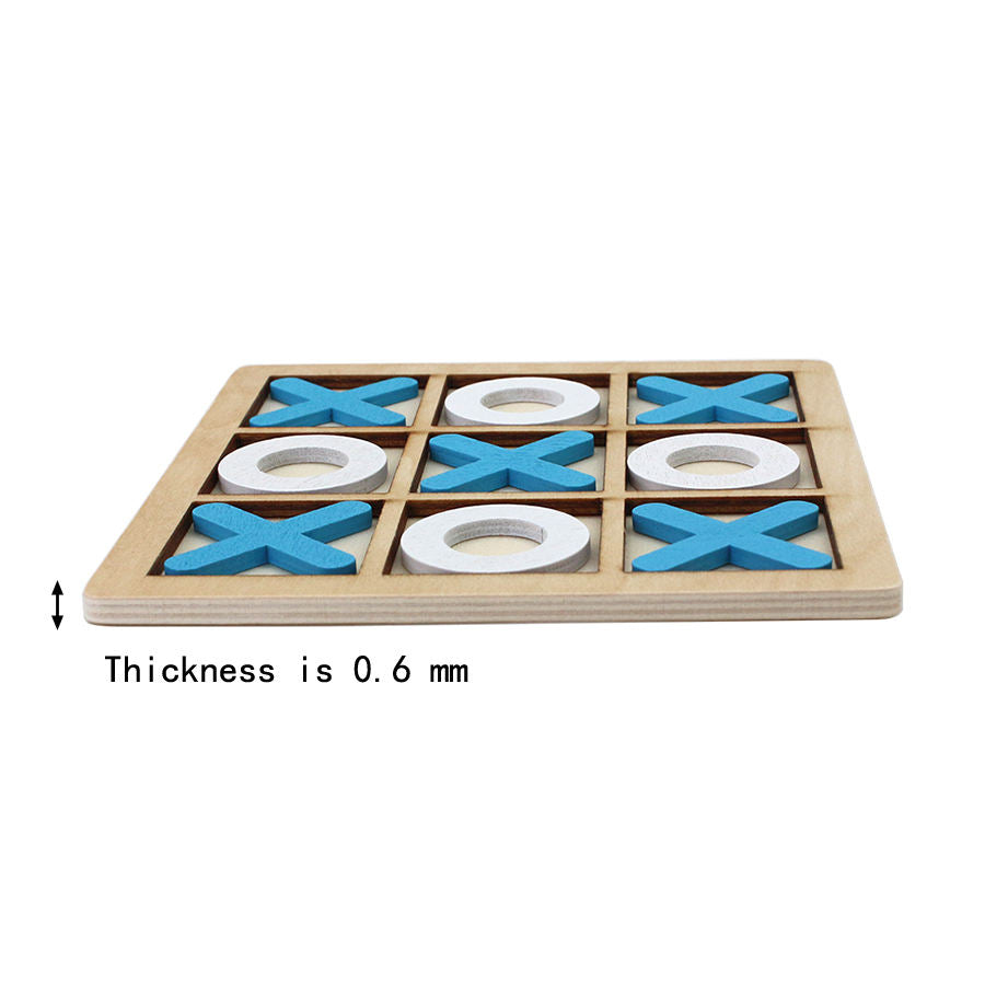 Wooden Tic Tae Toe 'XO' Toy