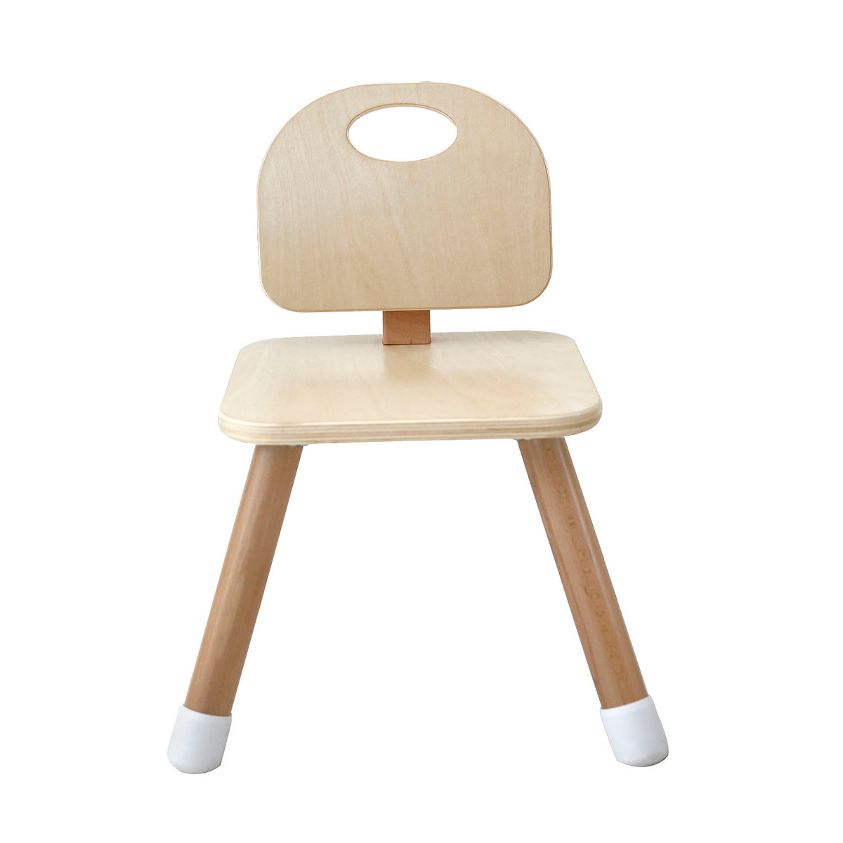 Wooden Sensory Creative Table with 3 Foldable Storage Bins and a Wooden Chair