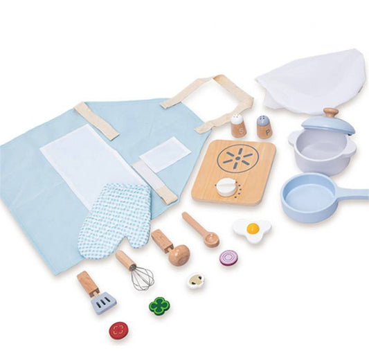 Wooden Food Cooking Kitchenware Set